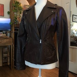 Faux Leather Guess Jacket